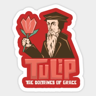 TULIP - The doctrines of grace Sticker